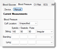 Example BP source in Clinical